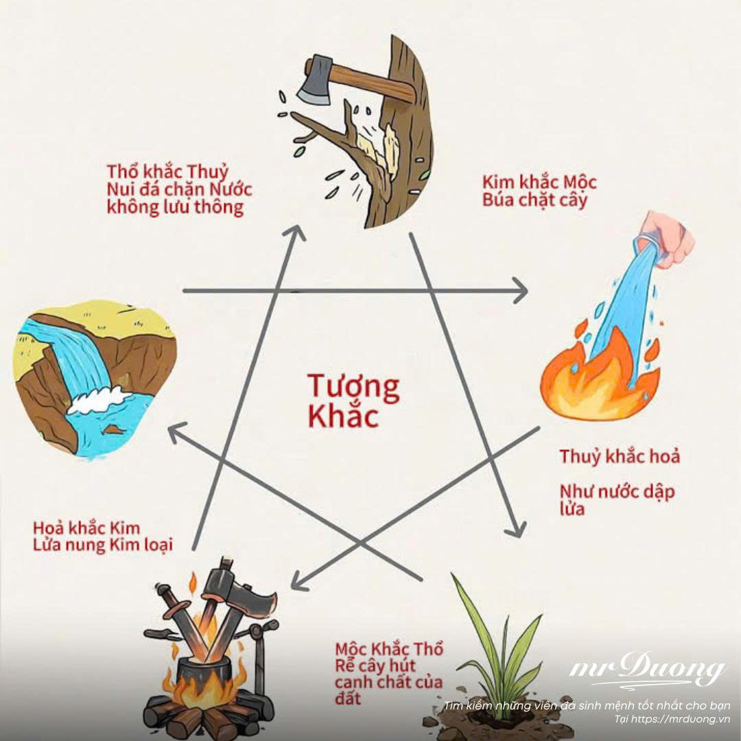 quan hệ của ngũ hành 