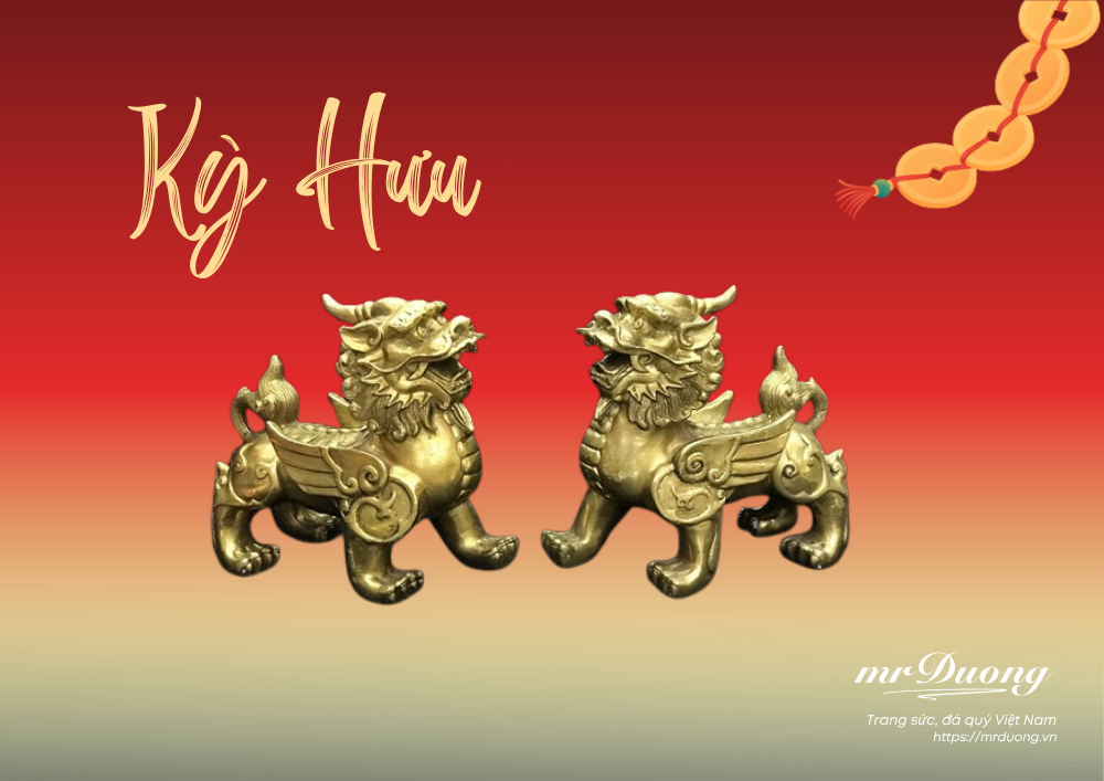 Kỳ Hưu - Vật phẩm thu hút tài lộc năm 2026