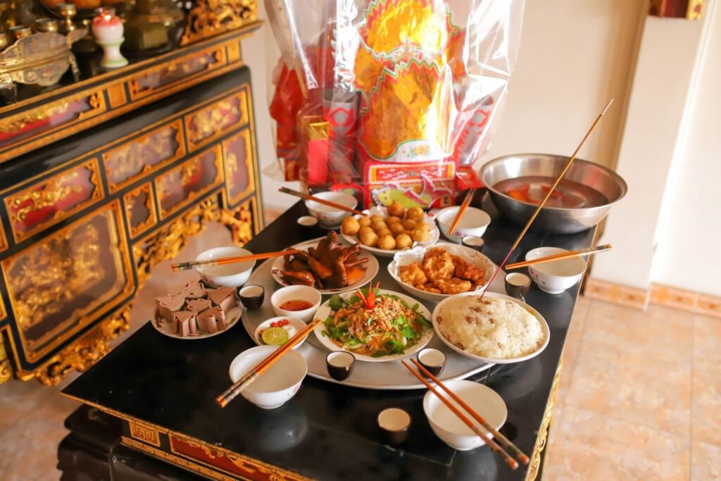 Mâm cúng ông Công ông Táo vào 23 Tháng chạp hằng năm 