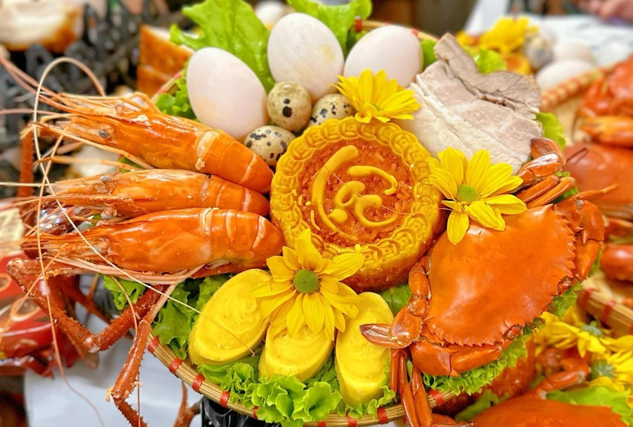 Mâm cúng ngày Thần Tài