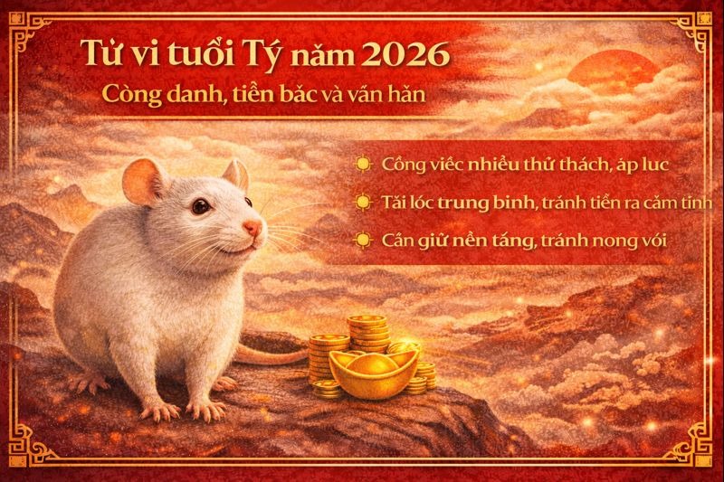 Thái Tuế tuổi Tý ảnh hưởng thế nào đến sự nghiệp, tình duyên và tài vận? Phân tích chi tiết và gợi ý cách hóa giải hiệu quả.