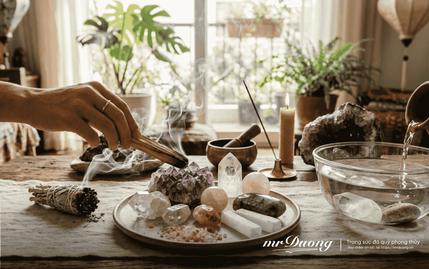 Hành trình trở về với chính mình cùng đá năng lượng