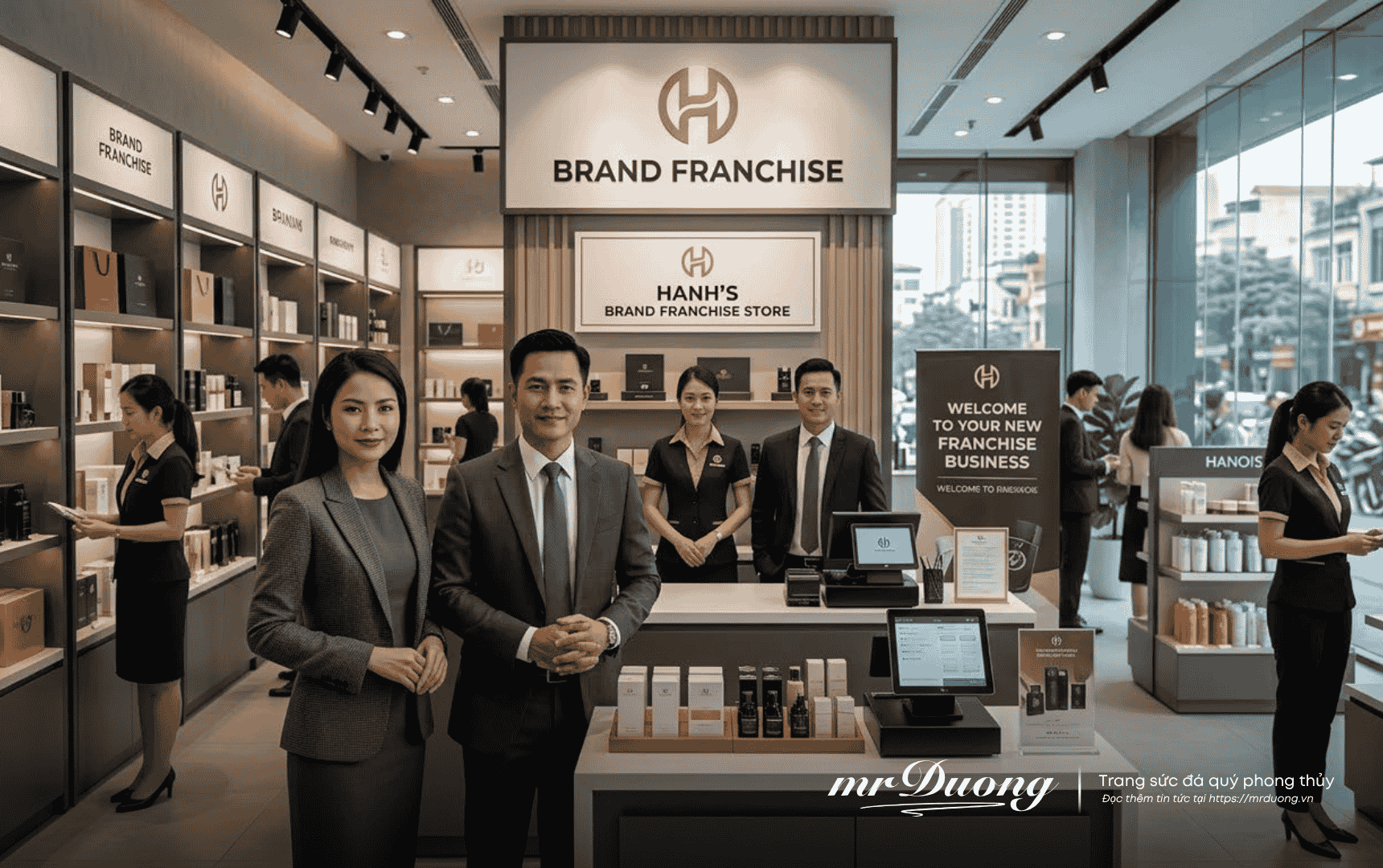 Thách thức trong kinh doanh nhượng quyền thương hiệu.