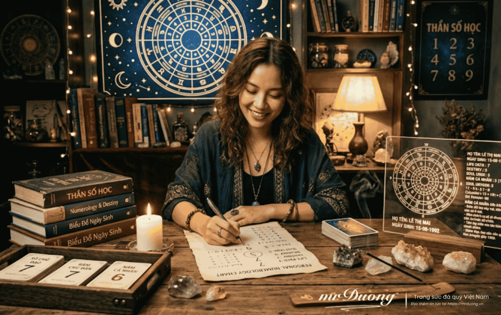 Cách tính thần số học năm 2026 với con số chủ đạo 1 và ý nghĩa biểu tượng Nhất thể.