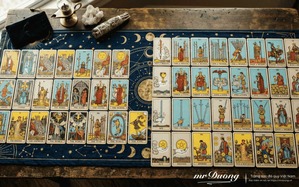 Giải mã ý nghĩa thực sự của lá bài The Death trong Tarot.