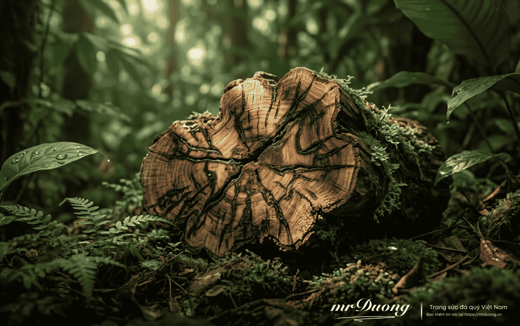 Quá trình hình thành trầm hương thật giả trong tự nhiên